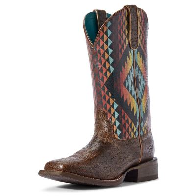 Ariat Circuit Savanna - Western Laarzen Chocola / Gekleurd Dames - 15003-142